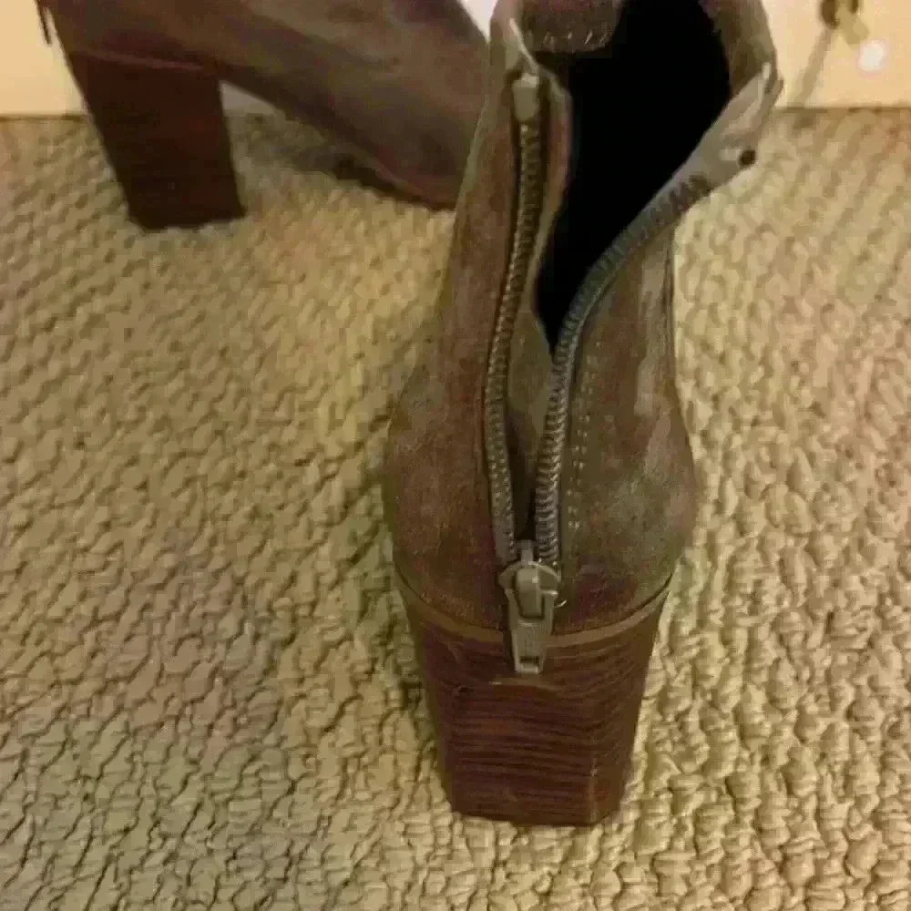 Brown Booties - image 4